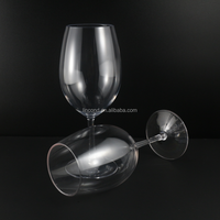 Vente en gros de verres à vin rouge en plastique Vintage, verre incassable, coupe à pied, verres à Champagne pour mariage