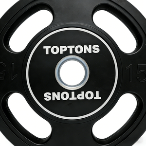 TOPTONS – Plaques de poids en <span class=keywords><strong>caoutchouc</strong></span> pour haltères, équipement de fitness pour l'entraînement, 2,5 kg, 5 kg, 10 kg, 15 kg, 20 kg, 25 kg – Vente en gros - Product Image 4