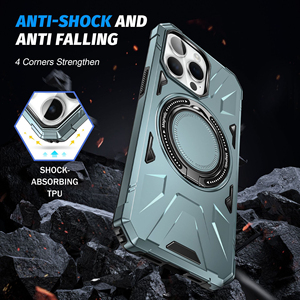 Custodia per telefono con anello 360 magnetico per iPhone 15 Pro 14 Plus <span class=keywords><strong>13</strong></span> 12 <span class=keywords><strong>Mini</strong></span> 11 Pro Max supporto per la ricarica Wireless <span class=keywords><strong>Cover</strong></span> antiurto - Product Image 5