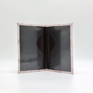 Housse de <span class=keywords><strong>Passeport</strong></span> Sacs à Certificats en Cuir PU, Porte-<span class=keywords><strong>Passeport</strong></span> Portable pour Hommes et Femmes en Voyage, Porte-<span class=keywords><strong>Passeport</strong></span> Doré - Product Image 6