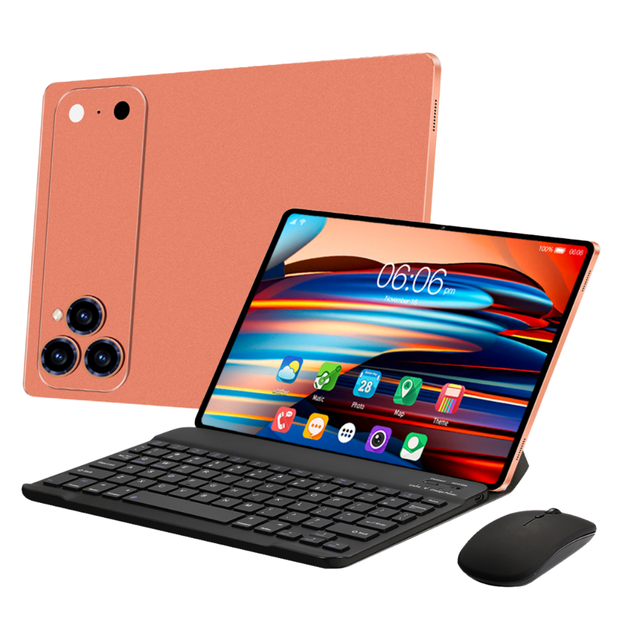 Dual Sim Card Calling 8GB 128GB WIFI 3G Tablet PC with Keyboard Capacitive Screen MTK New Fast Speed 10.1" Inch Android 13