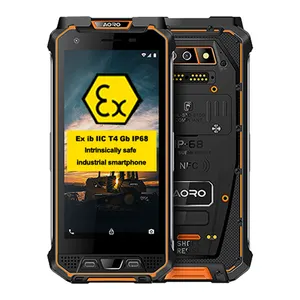 IP68 Android Smartphone Atex VHF/UHF DMR Radio Iecex Zone 1 Intrinsically Safe Phone Explosion Proof Walkie Talkie