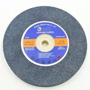 Grinding Wheel MPA Approved Abrasive Tool Straight Grinding Wheel Aluminium Oxide For 6Inch Bench Grinder