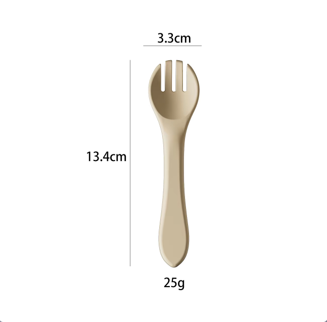 cuchara beige