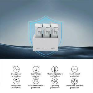 <span class=keywords><strong>3</strong></span> batteria carica rapida Mini 4 Pro/Mini <span class=keywords><strong>3</strong></span> Drone ricarica rapido raffreddamento 37W Hub di ricarica bidirezionale con illuminazione esterna - Product Image 2