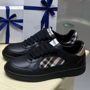 Chaussures décontractées pour hommes en cuir véritable de haute qualité, style rétro, chaussures de créateur de luxe, baskets pour hommes, style décontracté, chaussures de ville - Product Image 2