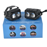 Nouveau phare stroboscopique OEM U10 à commande par interrupteur, projecteurs LED haute luminosité 4x4 pour motos, projecteur laser, feu antibrouillard IP67