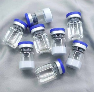 3ml 5ml 10ml Round Glass Vials with <b>Rubber</b> Stopper Screen Printing and Custom Logo Packaging for Powder - Product Image 5