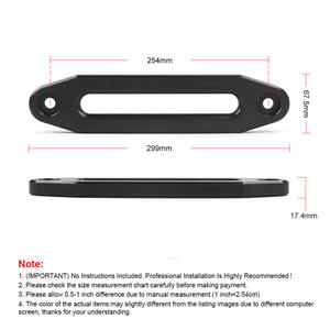 Cabrestante Manual de 8000-15000 LB, Compuesto de Aluminio de 10 Pulgadas con Soporte de Cable Guía de Acero para ATV/UTV y Barcos, Cabrestante Manual - Product Image 3