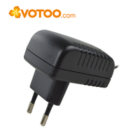 Adaptateur secteur mural horizontal UE 9,6W 6V 1,6A AC/DC avec OVP OCP SCP pour jouets, humidificateurs, capteurs, certifié CE RoHS OEM