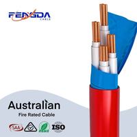 Fengda AS/NZS 5000.2 Australisches 2HR Feuerfestes Kabel 0,75mm 4-adrig Abgeschirmte Feuerbeständige Steuerkabel