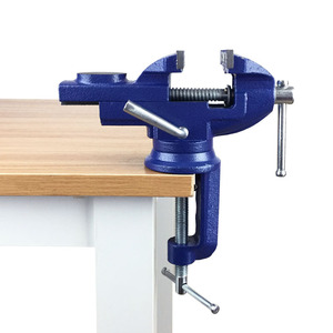 <b>Mini</b> <b>Table</b> Vise Cast Iron 360 Degree Swivel Base For Diy Metal Working - Product Image 4