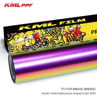 Film de protection de peinture PPF en TPU coloré de 7,5 mil du fabricant KML, matériau TPU auto-réparant résistant aux rayures. TPU COLOR PPF.