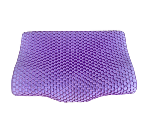 Oreiller en mousse à mémoire de forme TPE Gel rafraîchissant orthopédique cervical soutien du cou décor à la maison oreiller fonctionnel soins infirmiers <span class=keywords><strong>avion</strong></span> <span class=keywords><strong>hôtel</strong></span> - Product Image 3