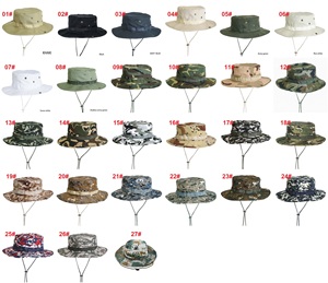 Chapeau de pêcheur à bords arrondis pour activités de plein air, randonnée, loisirs, jungle, respirant, pare-<span class=keywords><strong>soleil</strong></span>, camouflage - Product Image 6