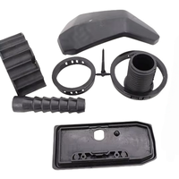 Pièces en plastique ABS/PC moulées par injection pour composants automobiles et électroniques, service de découpe sur mesure, certifié IATF16949