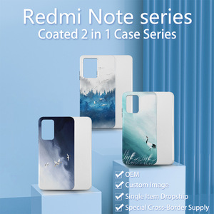 เคสโทรศัพท์มือถือ FONLYU แบบซับลิเมชั่น TPU PC 2 in 1 สองชั้นเคลือบแข็งแรง 3 มิติ สำหรับ Redmi Note <span class=keywords><strong>10S</strong></span> - Product Image 4