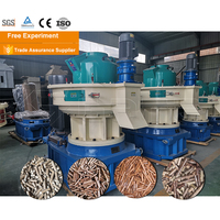 GATE New Palm Waste Pks Palm Shell Palm Machine à granulés de fibre de bois Ligne de production de granulés de bois Machine de traitement de biomasse