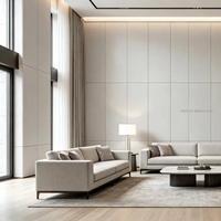 Panneau mural WPC moderne, étanche et résistant aux chocs, sélection usine, idéal pour appartements et maisons