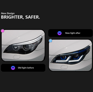 ชุดติดตั้งไฟหน้า LED D2H สำหรับรถยนต์ BMW ซีรีส์ 5 รุ่น E60 ปี 2003-2010 - 12v 36W 6000K 6000 ลูเมนส์ ใหม่ รับประกัน 1 ปี - Product Image 4
