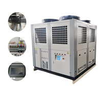 Refroidisseur à spirale à grand débit refroidi par air avec réservoir en acier inoxydable de 350L-580L TC-20C TC-30C TC-50C Système de refroidissement industriel de 15-40 tonnes