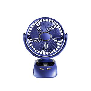 Ventilador de Clip Digital N33, Mini Ventilador de Escritorio Portátil Recargable por USB, Bajo Nivel de Ruido, Batería de Larga Duración, Ventilador con Luz Nocturna LED - Product Image 1