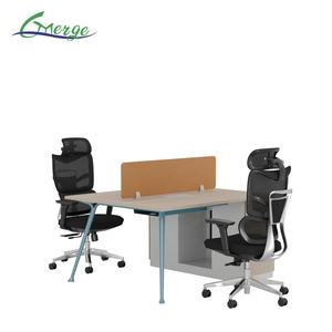 Escritorio Modular para <span class=keywords><strong>Oficina</strong></span> Glory Merge, Estación de Trabajo Compartida para 2, 4, 6 u 8 Personas, Extensible, Espacio Abierto, Cubículo, Estación de Trabajo para Personal - Product Image 5