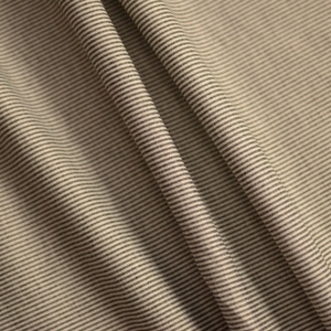 KEDUO Certifié GRS, Tissu Interlock à Rayures Subtiles Double Face, <span class=keywords><strong>50</strong></span>% Polyester 45% Viscose 5% Spandex, Tricoté Extensible Doux Effet Laine - Product Image 1