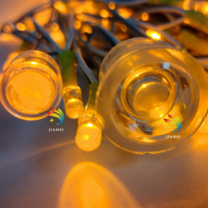 <span class=keywords><strong>Accessoires</strong></span> Spécialisés pour Panneaux de Signalisation Routière : Lentilles Optiques et Guirlandes Lumineuses F5mm Rouge Jaune Bleu Vert Blanc DC 3.7V / 12V - Product Image 6