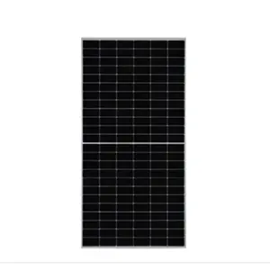 Jinko panel solar bifacial de media celda 605W 610W 615W 620W 625W paneles solares de doble vidrio para invernadero