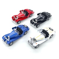 Hochzeitsgeschenke: Metall-Vintage-Automodell im Maßstab 1:38 mit Rückziehfunktion, 500K, statisches Sammlerstück, Geschenk, Tortendekoration