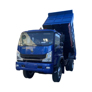 Camión Volquete SINO TRUCK 4*2 LHD con Neumático 9.00R20, Tanque de Combustible de 120L, Color Opcional, Sistema de Elevación 180, Masa en Orden de Marcha de 6T y Carga Útil de 10T - Product Image 1