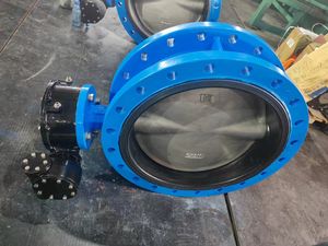 Válvula de Mariposa Centrada de Doble Brida, Operada Manualmente, Presión de Trabajo de 16 Bares, Extremo de Brida de Conexión, BS EN 1092 PN16 - Product Image 3