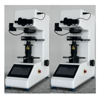Durómetro Vickers con Pantalla Digital Grande, Estándar Ejecutivo ISO 6507, ASTM E92, con Sistema de Medición de Dureza Knoop