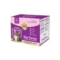 Collation pour soupe de chat 85g Gâteries humides 4 saveurs de lanières de viande pour chats et chiens Poisson amical