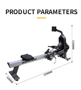 Instring Home Commercial Fitness Machine Gym Equipment Cardio Air Rowing Machine Steel Magnetic Air <b>Rower</b> Air Rowing Machine - Product Image 5