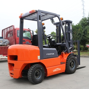 <strong>Forklift</strong> 2.5 <strong>Ton</strong> Diesel 2500kg EPA Euro 5 Certified Fork Lift Truck for Logistics Farm Construction Site - Product Image 4