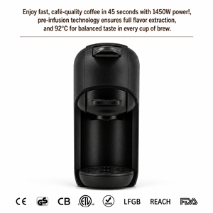 <span class=keywords><strong>Machine</strong></span> <span class=keywords><strong>à</strong></span> expresso multifonctionnelle 5 en 1, cafetière chaude et froide compatible avec plusieurs capsules et <span class=keywords><strong>café</strong></span> moulu - Product Image 2