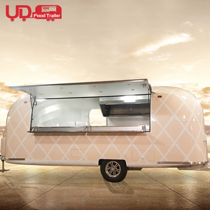 Nouveau Design Coloré Crêpe Pas Cher Café Snack Pizza Remorque Mobile Foodtruck - Product Image 4
