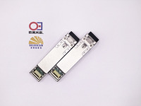 Module 10G BIDI SFP + TX1490nm/RX1550nm 80km SMF 10Gbps Émetteurs-récepteurs optiques 1490nm/1550nm LC DFB Modules de communication Ethernet
