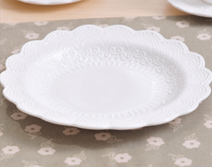 <span class=keywords><strong>Assiette</strong></span> en céramique ronde en relief de style européen de 8 pouces peinte à la main sous glaçure <span class=keywords><strong>couleur</strong></span> artisanat <span class=keywords><strong>assiette</strong></span> à Dessert gâteau aux fruits creux - Product Image 6