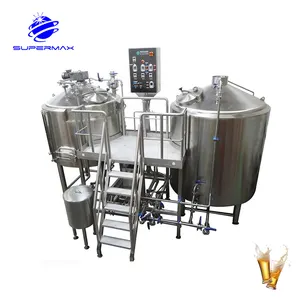 Craft Beer Brewing Equipment Commercial Large Brewery 1000L 2000L Per Batch