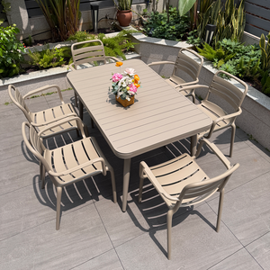 Banc <span class=keywords><strong>de</strong></span> <span class=keywords><strong>jardin</strong></span> moderne Junyi TC2584 pour 4 personnes, en alliage d'<span class=keywords><strong>aluminium</strong></span>, anti-corrosion, imperméable, écologique, pour <span class=keywords><strong>jardin</strong></span>, villa, balcon - Product Image 1
