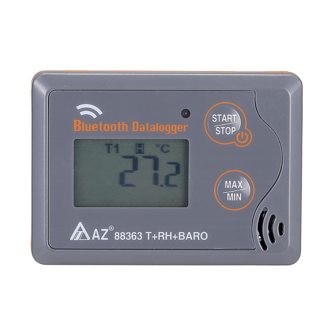 AZ88362 Digital Data Logger Thermometer with Bluetooth 4.0 Humidity Recorder Resistance Theory OEM Customizable