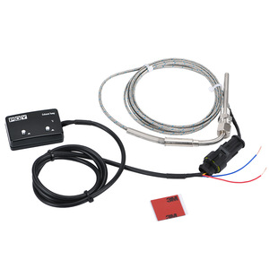 เครื่องวัดอุณหภูมิไอเสียแบบดิจิตอล โพย พร้อมเซ็นเซอร์สแตนเลสและไฟ LED สำหรับใช้ในยานยนต์ - Product Image 1