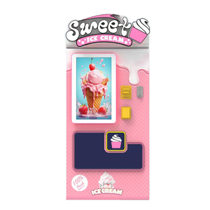 Tùy Chỉnh Robot Mềm Ice Cream Máy Bán Hàng Tự Động Tự Động Đồng Tiền Hoạt Động Đông Lạnh Ice Cream <span class=keywords><strong>Cone</strong></span> Máy Bán Hàng Tự Động Ngoài Trời - Product Image 1