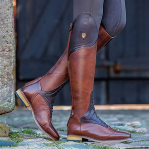 <span class=keywords><strong>Stivali</strong></span> equestri da donna di moda personalizzati in fabbrica scarpe alte al ginocchio <span class=keywords><strong>stivali</strong></span> da <span class=keywords><strong>equitazione</strong></span> Vintage - Product Image 1