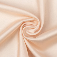 Mode personnalisé 100% Polyester épais doux confortable soie mat Satin lourd drapé tissu mariée 100% pur