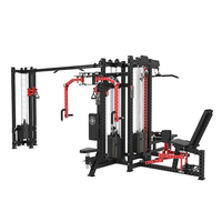 Machine commerciale unisexe d'entraîneur de forme physique de 5 stations équipement multifonctionnel de gymnase pour l'exercice