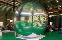 Boule brillante gonflable pour la fête et la décoration